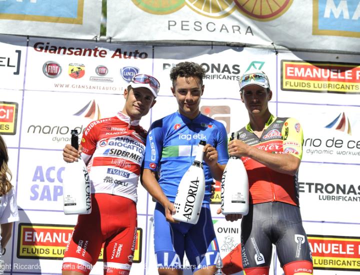 Trofeo Matteotti: Manuel Belletti sul podio di Pescara